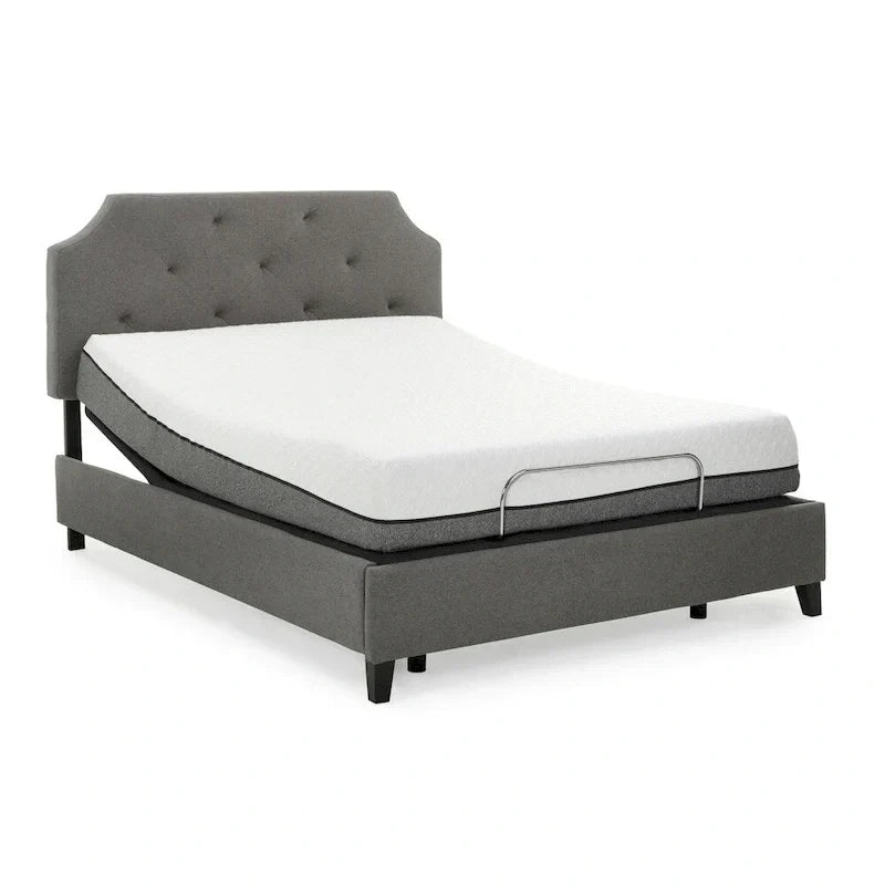 Ensemble matelas à mémoire de forme 10 pouces Sleep Zone Huntington et base réglable Z150