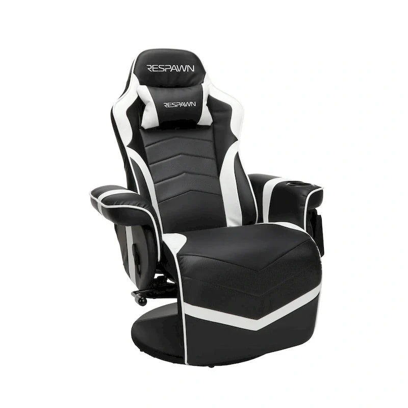 Fauteuil inclinable de jeu RESPAWN 900 - Fauteuil de jeu inclinable avec repose-pieds, Fauteuil inclinable de jeu