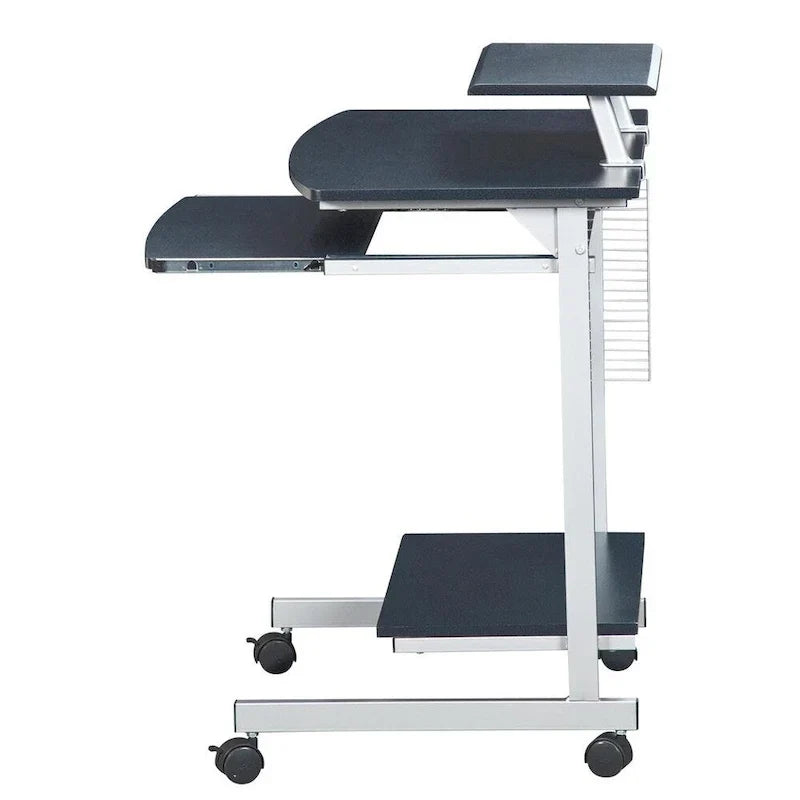 Bureau d'ordinateur compact et ergonomique