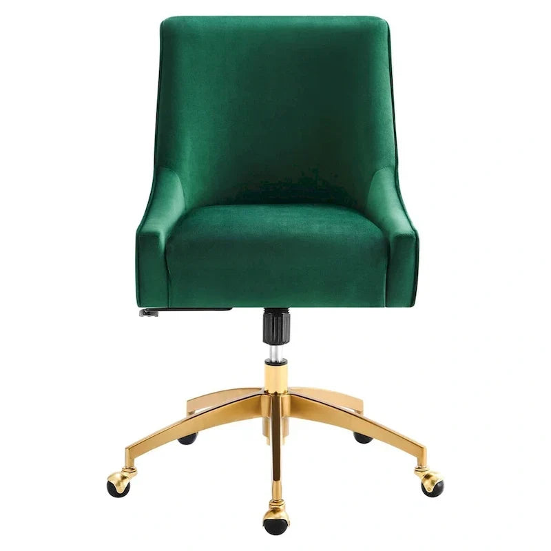 Chaise de bureau Discern Performance en velours