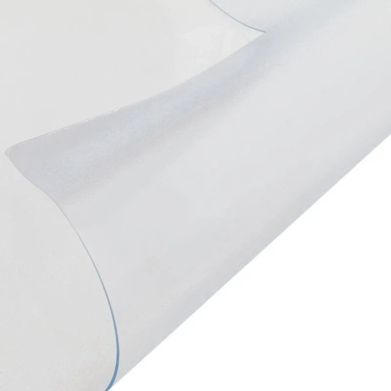 Tapis de protection transparent en PVC pour bureau à domicile, tapis de chaise