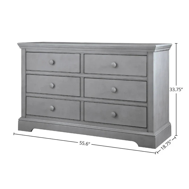 Commode Hanley à 6 tiroirs