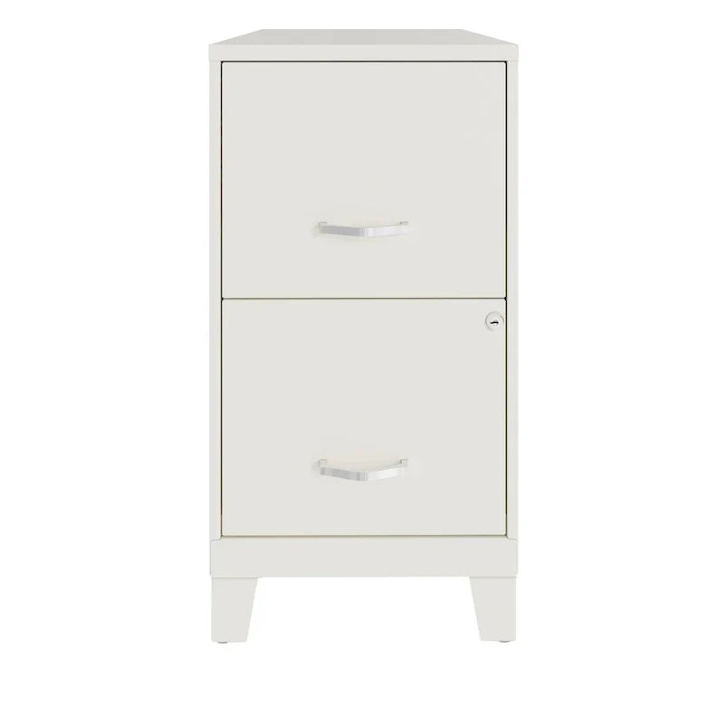 Classeur vertical à 2 tiroirs Space Solutions 18D avec tiroir pour accessoires et pieds