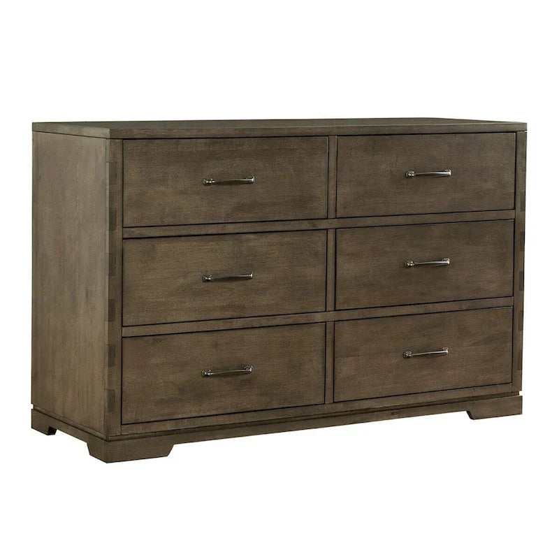 Commode 6 tiroirs Dovetail, Graphite
