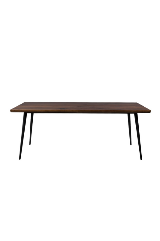 Table à manger rectangulaire en noyer