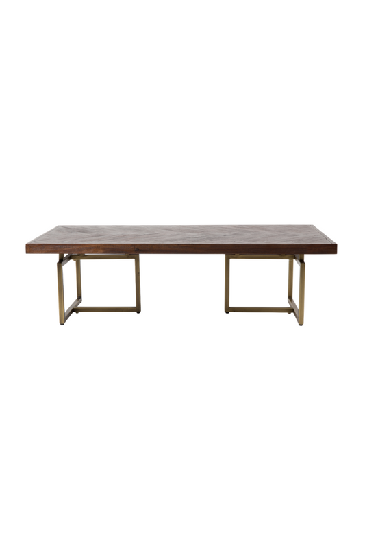 Table basse rectangulaire en acacia