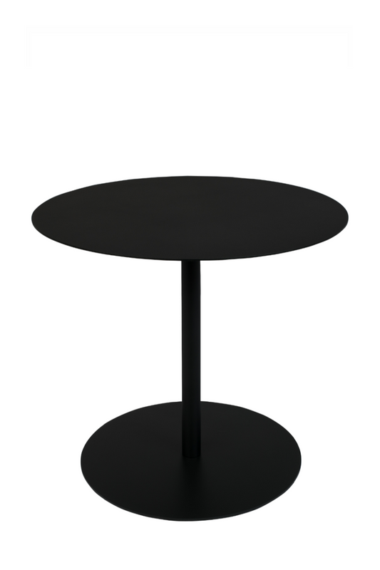 Table d'appoint ronde noire (M)